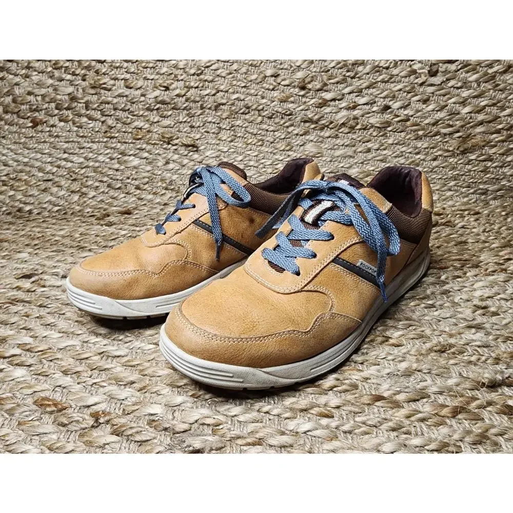 ROCKPORT RANDLE UBAL LEA LEATHER CASUAL COMFORT DRESS SHOES SIZE 10.5